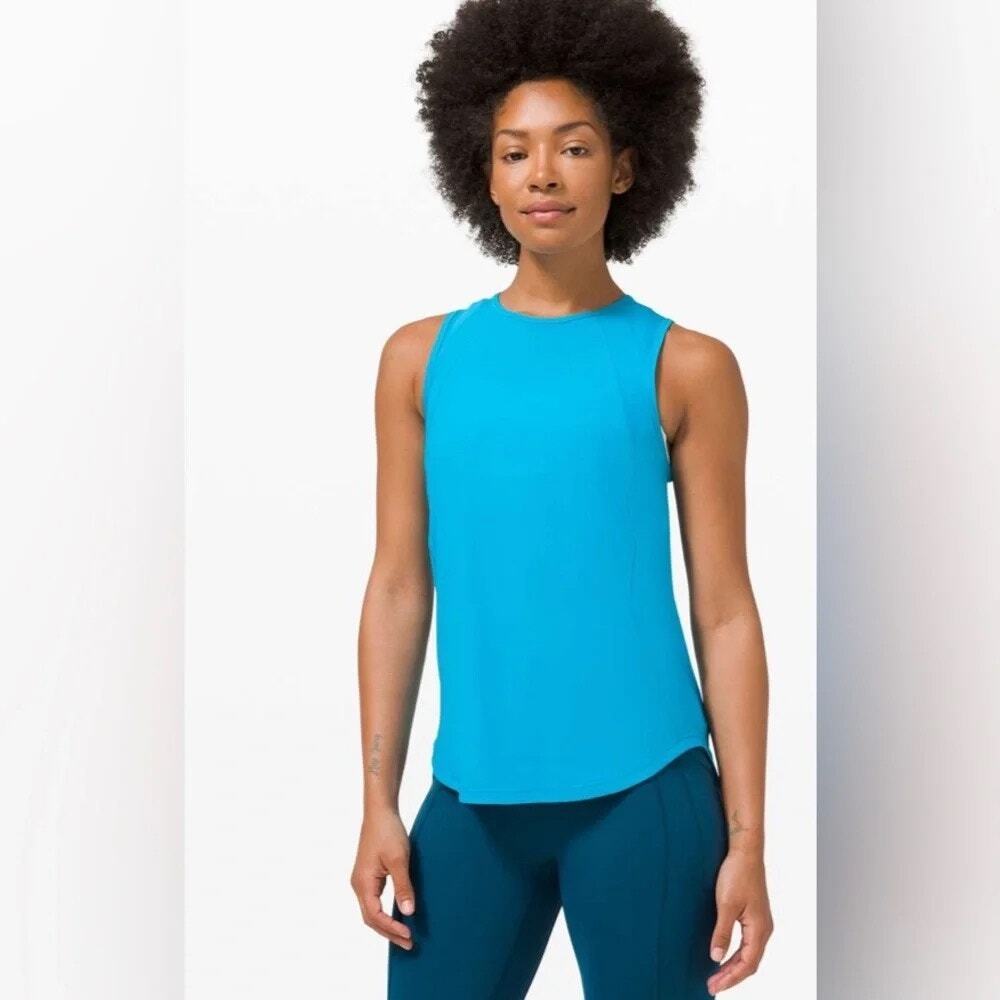 Lululemon Sculpt Tank Turquoise Tide - Picture 7 of 7